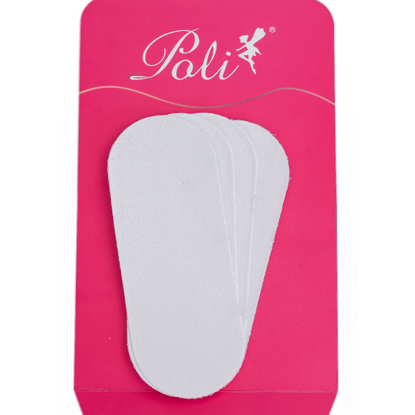 REFIL DE LIXA P/SUP PEDICURE BRANCA (5X13CM) EMB C/12 UN POLI