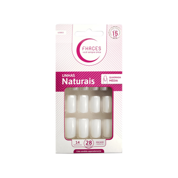 UNHAS FHACES NATURAL QUADRADA MEDIA