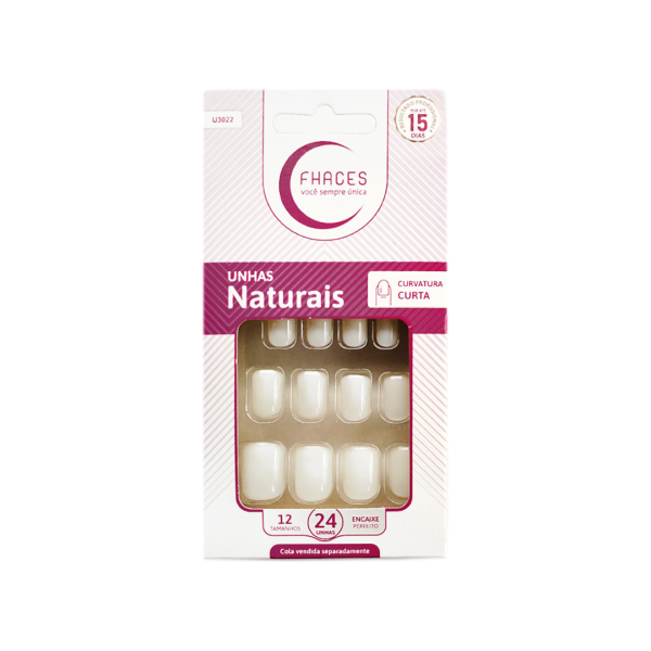 UNHAS FHACES NATURAL CURVATURA CURTA