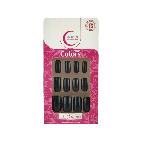 UNHAS FHACES COLORS UNIVERSO BLACK