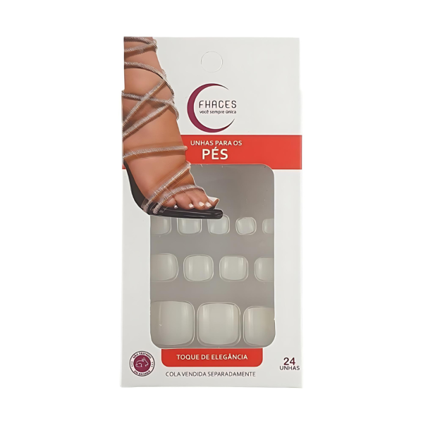 UNHAS FHACES NATURAL P/ PES